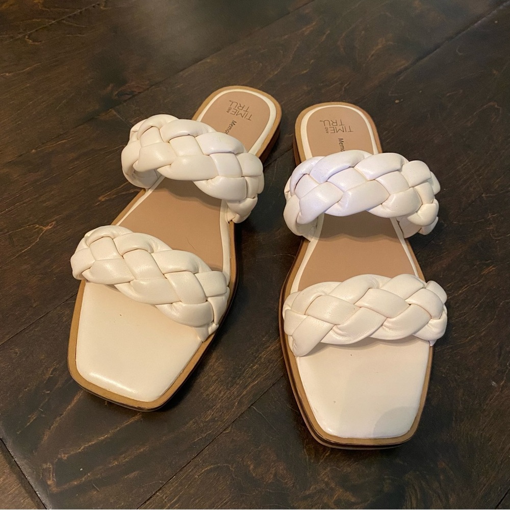 Braided sandals